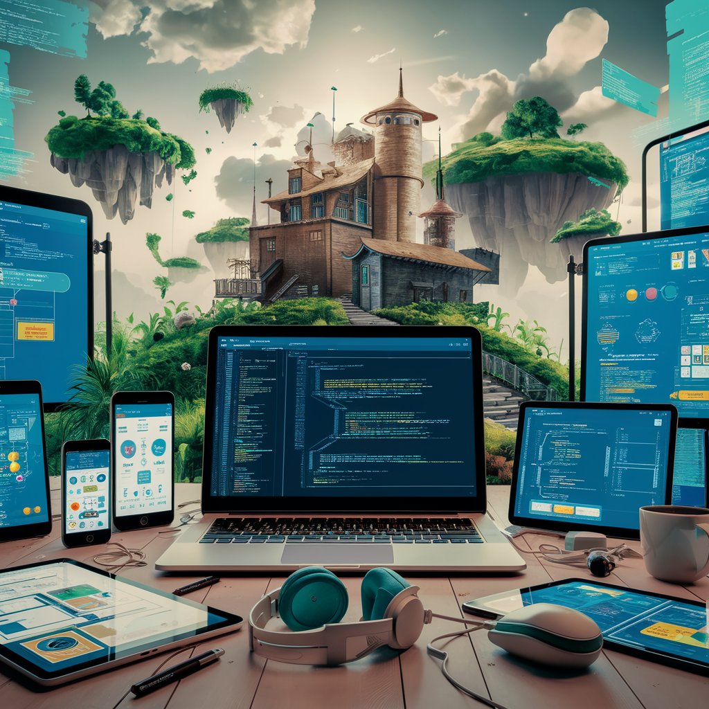 Zeigt beispielhaft die Varianz an Web- und Appentwicklungsmöglichkeiten.